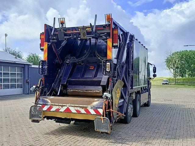 Vuilniswagen, daf, fan cf75.250 pusher 2000 achterlader, 2010 - afbeelding 37 van  39