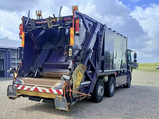 Vuilniswagen, daf, fan cf75.250 pusher 2000 achterlader, 2010 - afbeelding 38 van  39