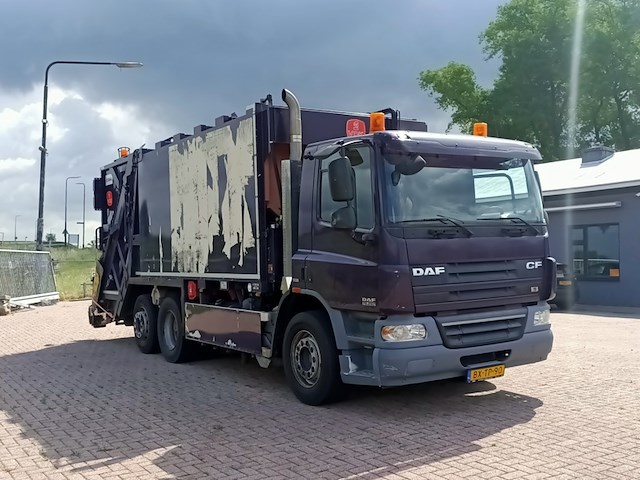 Vuilniswagen, daf, fan cf75.250 pusher 2000 achterlader, 2010 - afbeelding 39 van  39