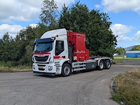 Vuilniswagen, iveco, ad260sy/ps cng, 2016, met zijlader, vdl translift ies-emaxx