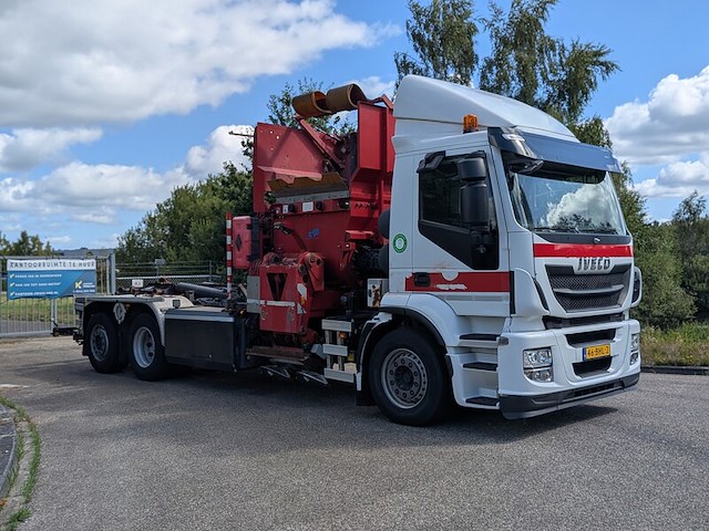 Vuilniswagen, iveco, ad260sy/ps cng, 2016, met zijlader, vdl translift ies-emaxx - afbeelding 37 van  40