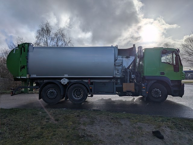 Vuilniswagen, iveco, at260sy/ps, 2013, met zijlader, haller slf 22m³ - afbeelding 46 van  49