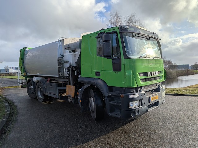 Vuilniswagen, iveco, at260sy/ps, 2013, met zijlader, haller slf 22m³ - afbeelding 47 van  49