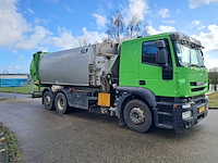 Vuilniswagen, iveco, at260sy/ps, 2013, met zijlader, haller slf 22m³ - afbeelding 46 van  48