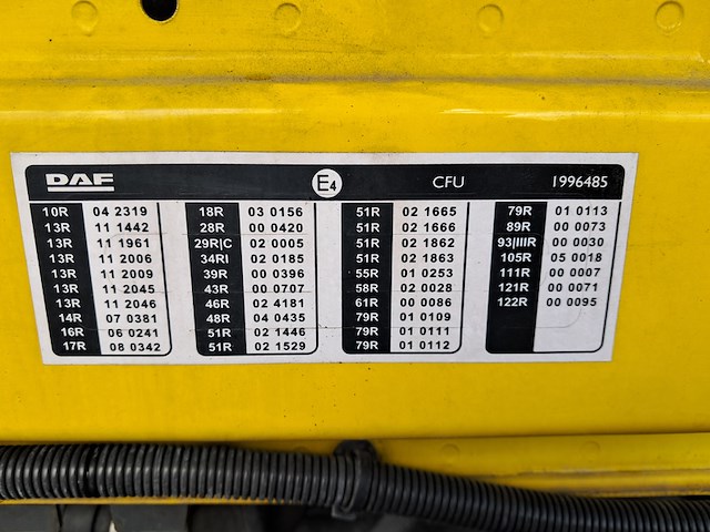 Vuilniswagen met zijlader, daf, cf 290 fan, 2014 - afbeelding 42 van  67