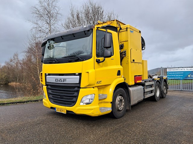 Vuilniswagen met zijlader, daf, cf 290 fan, 2014 - afbeelding 1 van  61