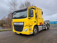 Vuilniswagen met zijlader, daf, cf 290 fan, 2014