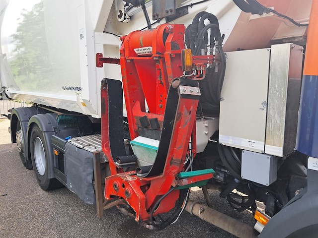 Vuilniswagen met zijlader, scania, p 280 euro 6 hs, 2014 - afbeelding 31 van  75