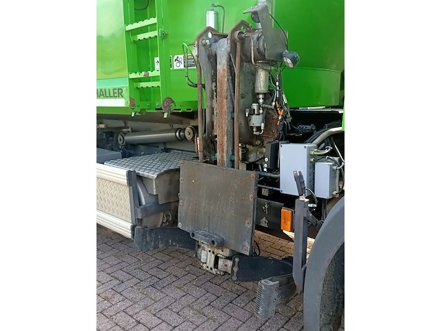 Vuilniswagen, scania, p280 6x2 opbouw haller zijlader zoeller, 2016 - afbeelding 13 van  29