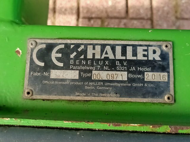 Vuilniswagen, scania, p280 6x2 opbouw haller zijlader zoeller, 2016 - afbeelding 16 van  29