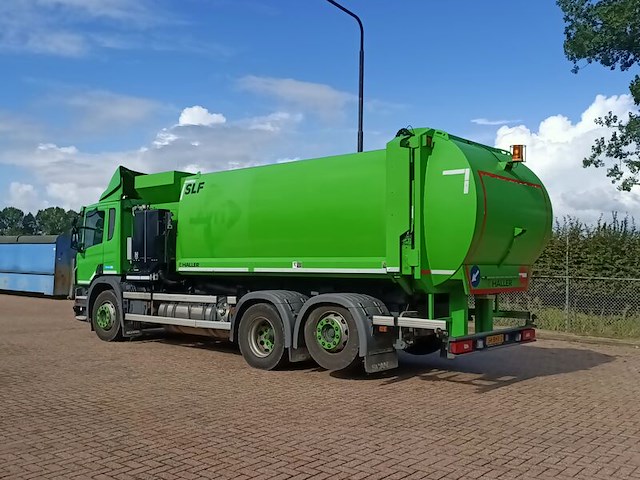 Vuilniswagen, scania, p280 6x2 opbouw haller zijlader zoeller, 2016 - afbeelding 23 van  29