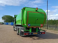 Vuilniswagen, scania, p280 6x2 opbouw haller zijlader zoeller, 2016 - afbeelding 24 van  29