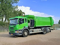 Vuilniswagen, scania, p280 6x2 opbouw haller zijlader zoeller, 2017 - afbeelding 1 van  33