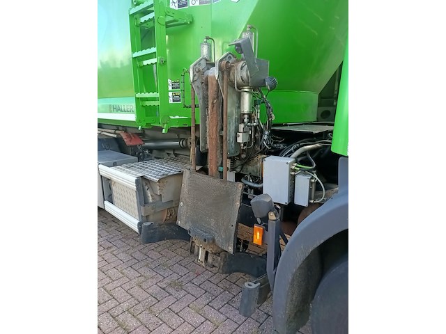 Vuilniswagen, scania, p280 6x2 opbouw haller zijlader zoeller, 2017 - afbeelding 16 van  33