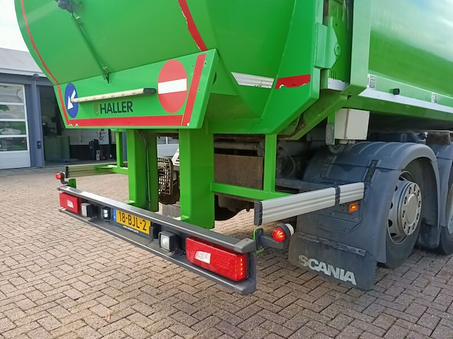 Vuilniswagen, scania, p280 6x2 opbouw haller zijlader zoeller, 2017 - afbeelding 18 van  33
