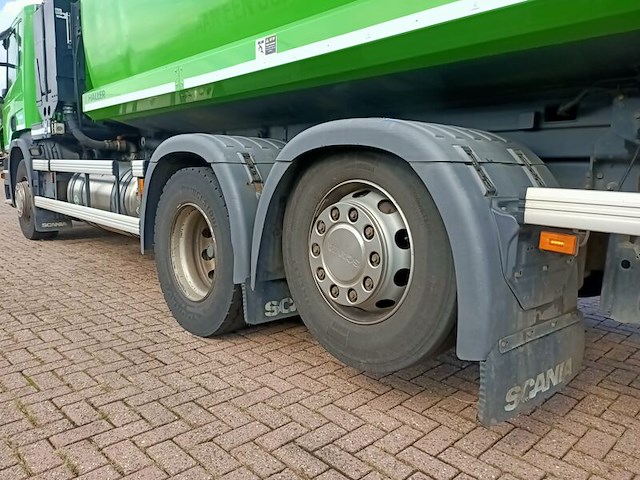 Vuilniswagen, scania, p280 6x2 opbouw haller zijlader zoeller, 2017 - afbeelding 19 van  33