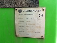 Vuilniswagen, scania, p280 achterlader geesinknorba gpm iv i 20h2025, 2016 - afbeelding 14 van  37