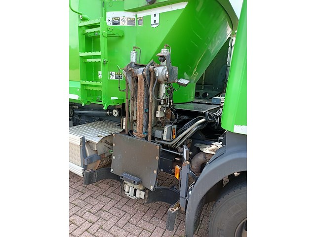 Vuilniswagen, scania, p280 zijlader haller, 2016 - afbeelding 18 van  36