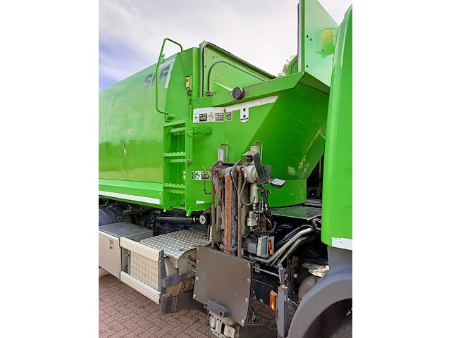 Vuilniswagen, scania, p280 zijlader haller, 2016 - afbeelding 19 van  36