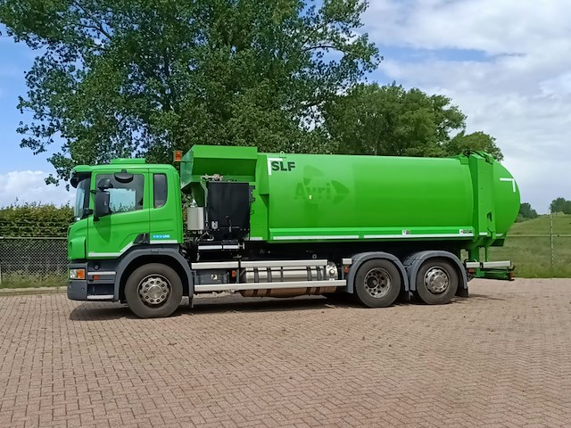 Vuilniswagen, scania, p280 zijlader haller, 2016 - afbeelding 12 van  36