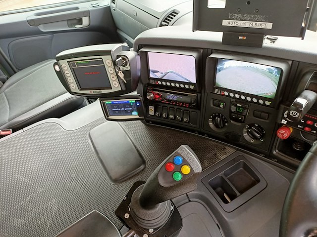 Vuilniswagen, scania, p280 zijlader haller, 2016 - afbeelding 9 van  34
