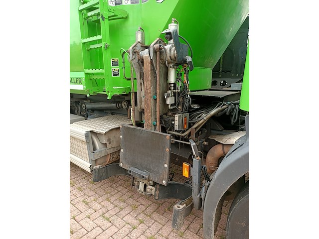 Vuilniswagen, scania, p280 zijlader haller, 2016 - afbeelding 15 van  34