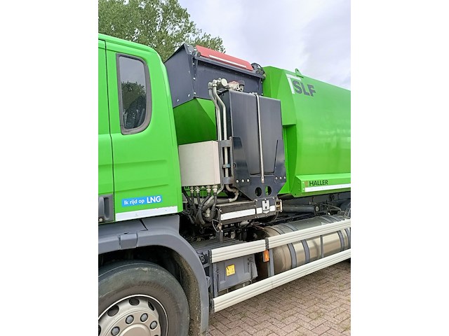 Vuilniswagen, scania, p280 zijlader haller, 2016 - afbeelding 26 van  34