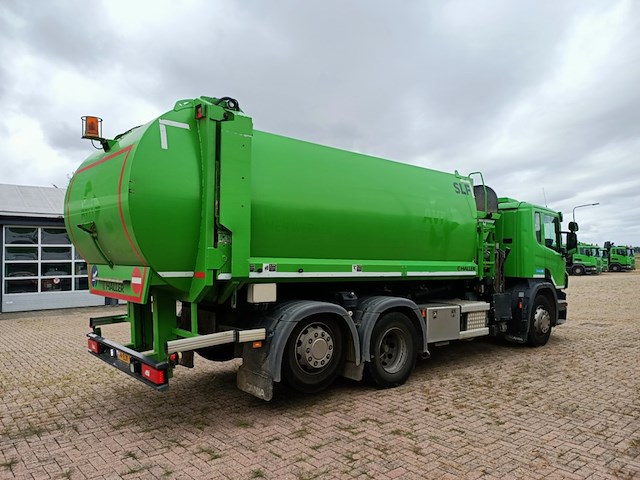 Vuilniswagen, scania, p280 zijlader haller, 2016 - afbeelding 30 van  34