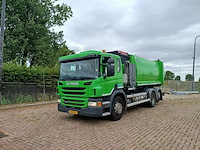 Vuilniswagen, scania, p280 zijlader haller, 2016 - afbeelding 33 van  34