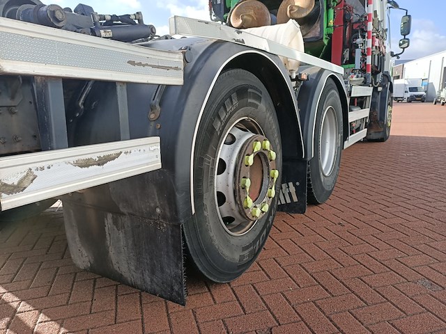 Vuilniswagen zijlader, daf, cf330 fan opbouw translift systeem, 2015 - afbeelding 32 van  43