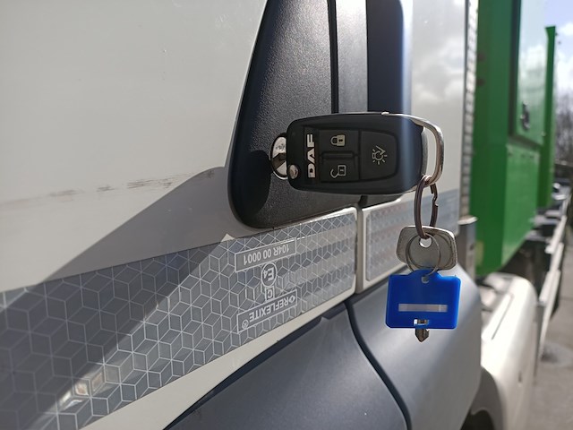 Vuilniswagen zijlader, daf, cf330 fan opbouw translift systeem, 2015 - afbeelding 33 van  43