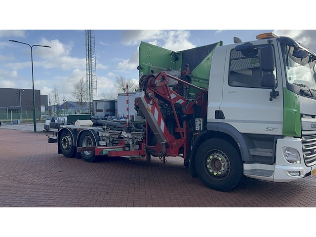 Vuilniswagen zijlader, daf, cf330 fan opbouw translift systeem, 2015 - afbeelding 35 van  43
