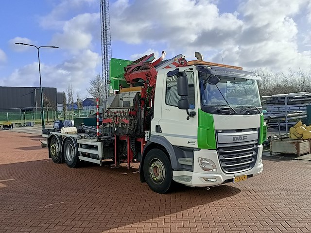 Vuilniswagen zijlader, daf, cf330 fan opbouw translift systeem, 2015 - afbeelding 43 van  43