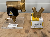 Vuilscheider en flush connector, spirotech, spirotrap mb3 - afbeelding 1 van  4