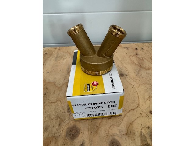 Vuilscheider en flush connector, spirotech, spirotrap mb3 - afbeelding 3 van  4