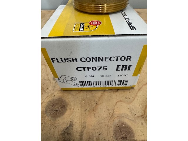 Vuilscheider en flush connector, spirotech, spirotrap mb3 - afbeelding 4 van  4