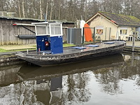Vuilwaterboot, praam met open stuurhut, pl3 - afbeelding 1 van  63
