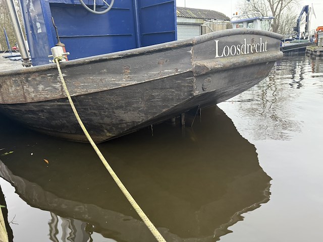 Vuilwaterboot, praam met open stuurhut, pl3 - afbeelding 34 van  63