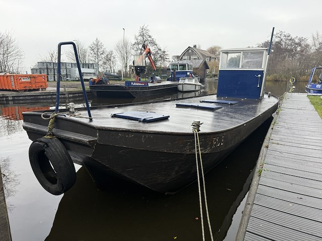 Vuilwaterboot, praam met open stuurhut, pl3 - afbeelding 51 van  63