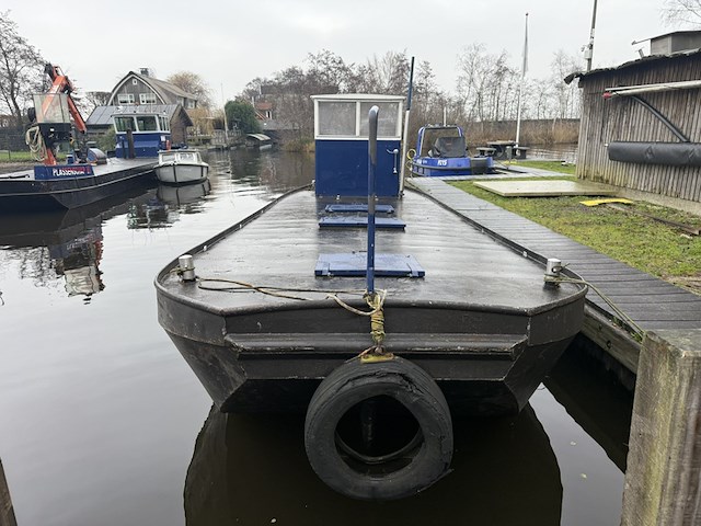 Vuilwaterboot, praam met open stuurhut, pl3 - afbeelding 53 van  63