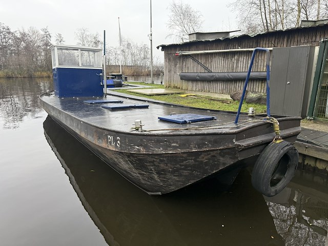 Vuilwaterboot, praam met open stuurhut, pl3 - afbeelding 54 van  63