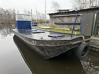 Vuilwaterboot, praam met open stuurhut, pl3 - afbeelding 54 van  63