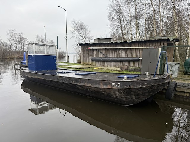Vuilwaterboot, praam met open stuurhut, pl3 - afbeelding 55 van  63