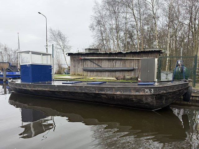 Vuilwaterboot, praam met open stuurhut, pl3 - afbeelding 57 van  63