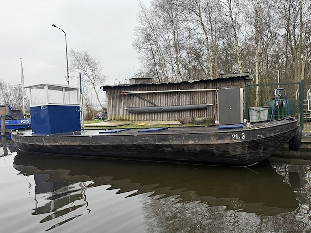Vuilwaterboot, praam met open stuurhut, pl3 - afbeelding 58 van  63