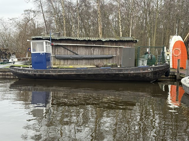 Vuilwaterboot, praam met open stuurhut, pl3 - afbeelding 59 van  63