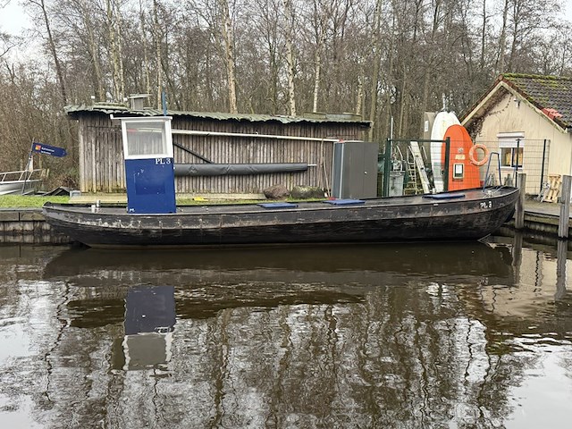Vuilwaterboot, praam met open stuurhut, pl3 - afbeelding 60 van  63