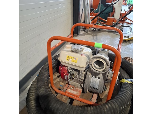 Vuilwaterpomp 54m³ benzine koshin, seh-80x, bouwjaar 2015 - afbeelding 3 van  7