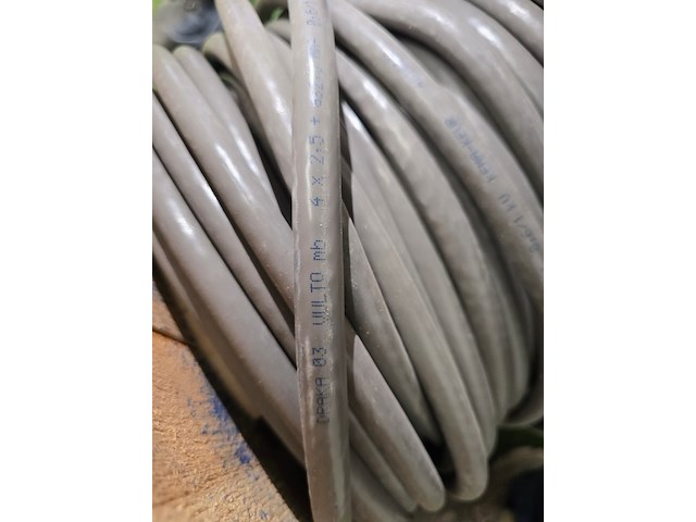 Vulto kabel draka, 4x2,5 + as 2,5 mm2 , grijs - afbeelding 7 van  7