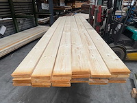 Vuren - steigerplank 5000x200x32mm (24x) - afbeelding 1 van  1